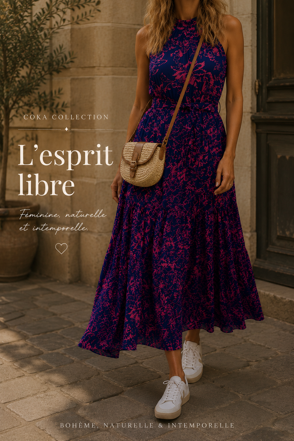 Robe Suzanne - inspiration look - Coka Collection