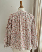 Vue arrière blouse Suzzy Season oversize fleurie