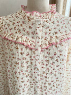 Détail volants blouse Margot Lili & Lala