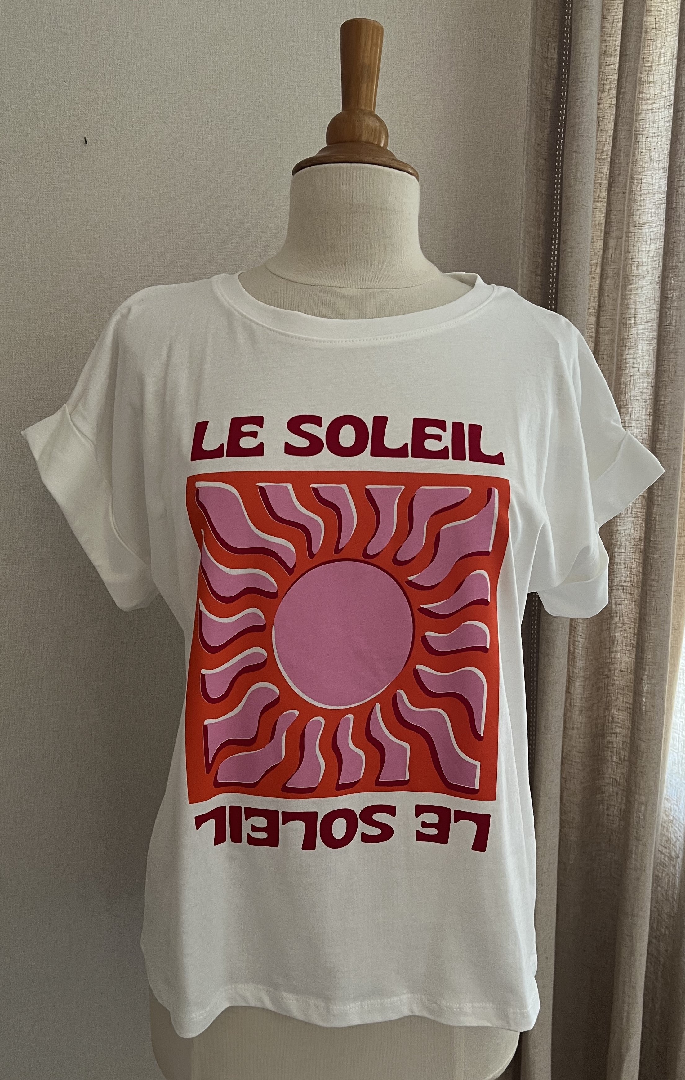 T-shirt Soleil - vue de face - Coka Collection