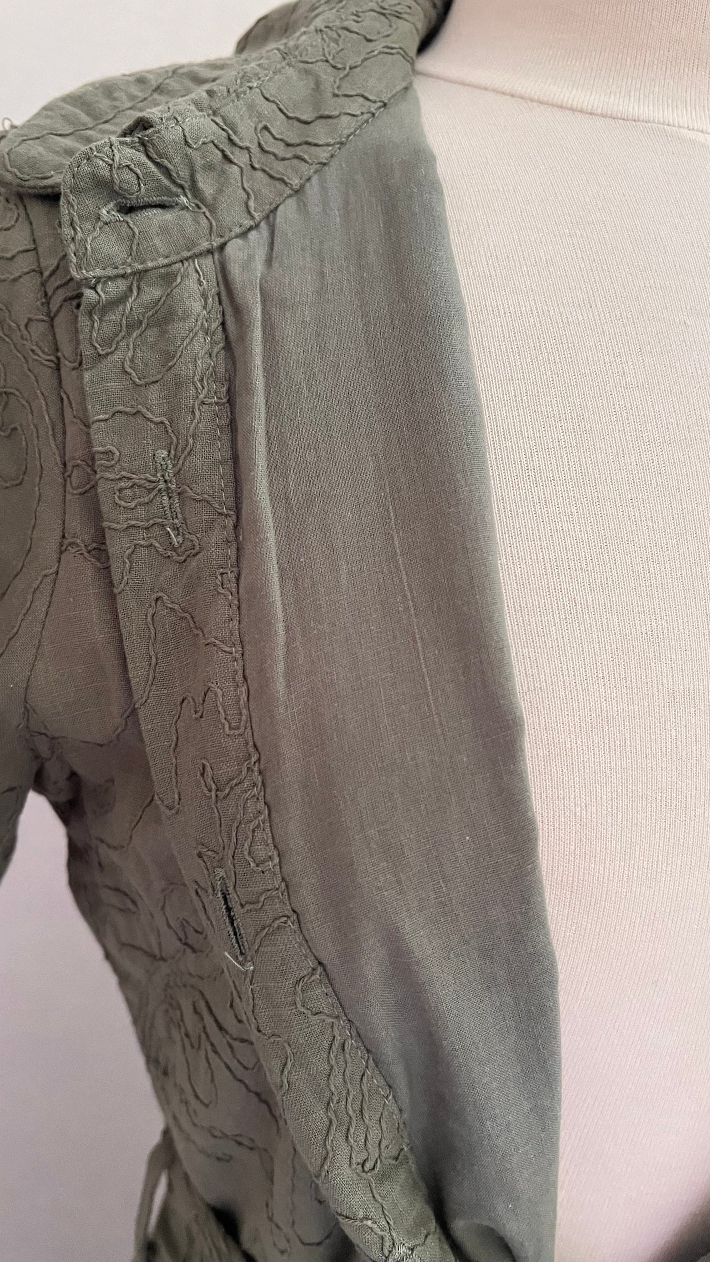 Robe Noa – détail doublure - Coka Collection