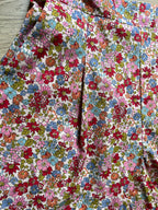 Short Félix fleuri Lili & Lala – détail imprimé fleuri et tissu coton | Coka Collection