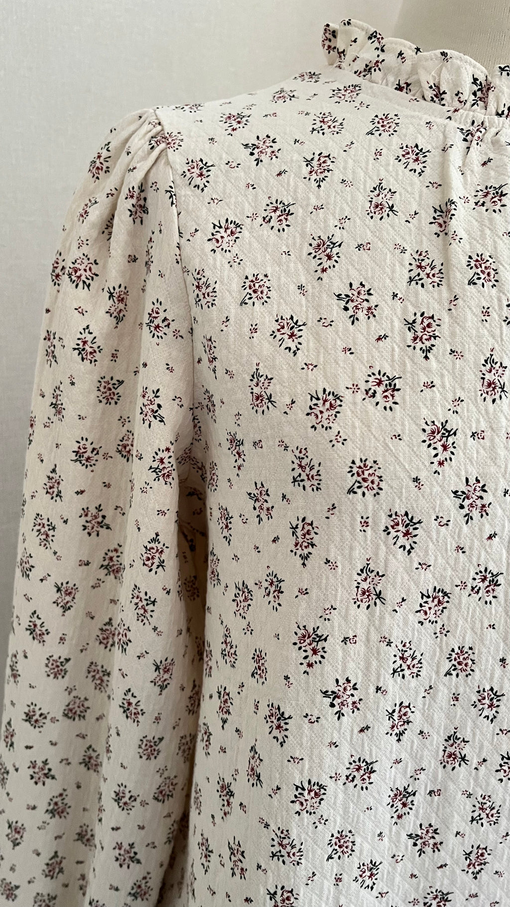 Blouse Lise fleurie Lili & Lala - vue portée style bohème