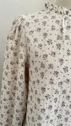 Blouse Lise fleurie Lili & Lala - vue portée style bohème